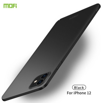 Ультратонкий чехол MOFI Frosted на iPhone 12 Mini - черный