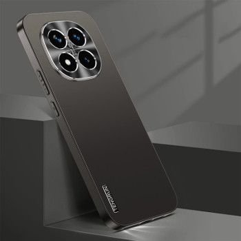 Протиударний чохол Streamer Series Micro Frosted Metal Paint PC для Xiaomi Redmi Note 14 Pro 5G/Poco X7 - чорний