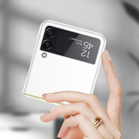 Противоударный чехол GKK Ultra-thin для Samsung Galaxy Z Flip3 5G - белый