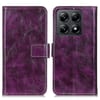 Чехол-книжка Magnetic Retro Crazy Horse Texture на Xiaomi 14T Pro - фиолетовый