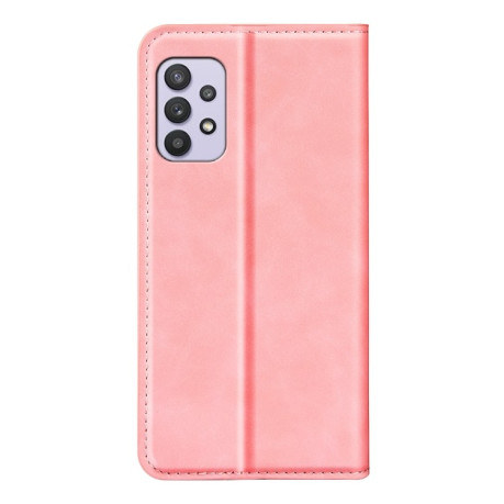 Чохол-книжка Retro Skin Feel Business Magnetic Samsung Galaxy A53 5G - рожевий