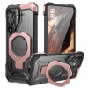 Оригинальный чехол Supcase UB Grip Mag с MagSafe на Samsung Galaxy S26 - Black and rose gold