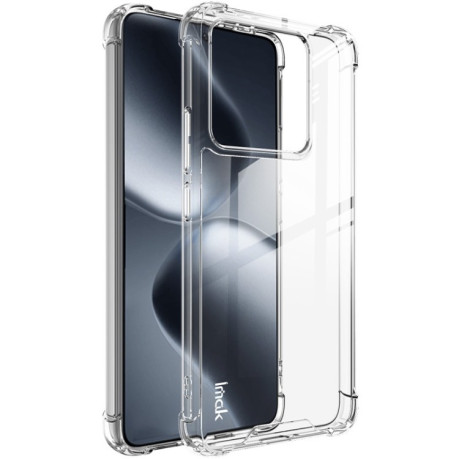 Противоударный чехол IMAK Space Shield PC + TPU Airbag для Xiaomi 14T - прозрачный
