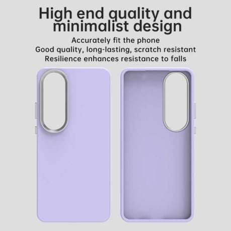 Протиударний чохол Colorful Series з посиленими кутами та бортиками на OnePlus Nord CE4 Lite - фіолетовий