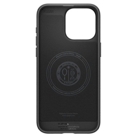 Оригинальный чехол Spigen Mag Armorc MagSafe для iPhone 15 Pro Max - Matte Black