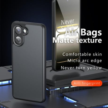 Чохол Armor Precise Hole гібрид на OnePlus Ace 5 Racing / Nord CE5 - чорний