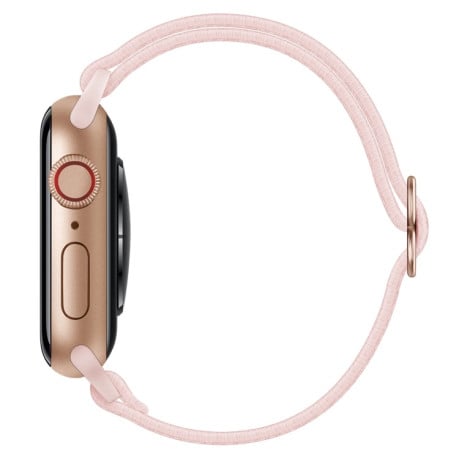 Ремешок Polyester Nylon для Apple Watch Ultra 49mm /45mm/44mm/42mm - светло-розовый