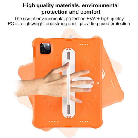 Протиударний чохол Shield 360 Rotation Handle EVA Shockproof для iPad Pro 11 2024 - помаранчевий
