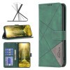 Чохол-книжка Rhombus Texture для Xiaomi 13 Lite - зелений