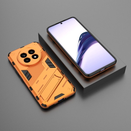 Протиударний чохол Punk Armor для Realme 13 Pro 5G - чорний - оранжевий