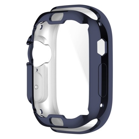 Противоударная накладка Electroplating для Apple Watch Ultra 49mm - синяя