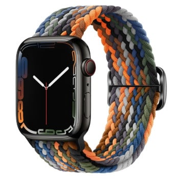 Ремінець Buckle Nylon Braided для Apple Watch 10 46mm/Ultra 49mm / Series 8/7 45mm / 44mm / 42mm - камуфляжний