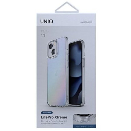 Оригінальний чохол UNIQ etui LifePro Xtreme на iPhone 14/13 - iridescent