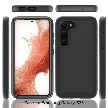 Противоударный чехол Starry Sky Series на Samsung Galaxy S23 5G - черный