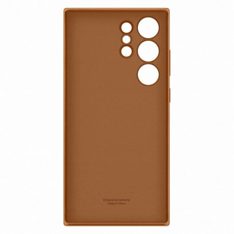 Оригинальный чехол Samsung Leather Cover для Samsung Galaxy S23 Ultra - brown (EF-VS918LAEGWW)