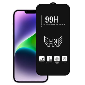 Захисне скло High Aluminum Large Arc Full Screen для iPhone 15 Plus