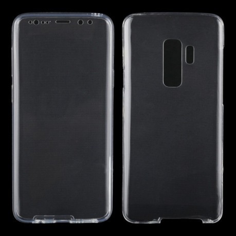 Двусторонний ультратонкий силиконовый чехол на Samsung Galaxy S9+ 0.75mm