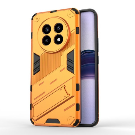Протиударний чохол Punk Armor для Realme 13 Pro 5G - чорний - оранжевий
