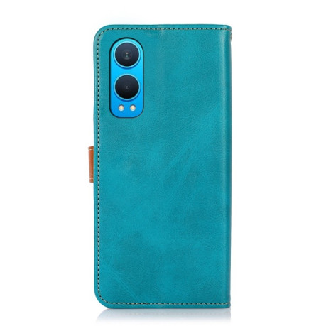 Чохол-книжка KHAZNEH Dual-color Cowhide для OnePlus Nord CE4 Lite - синій