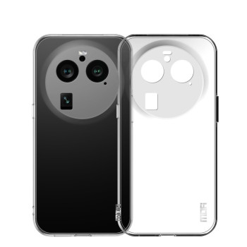 Силіконовий ультратонкий чохол MOFI Ming Series для OPPO Find X6 Pro - прозорий