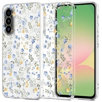 Чохол Tech-Protect FlexAir Hybrid для Samsung Galaxy A56 5G - Daisies with Leaves