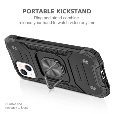 Противоударный чехол Magnetic Armor для iPhone 13 Pro Max - черный