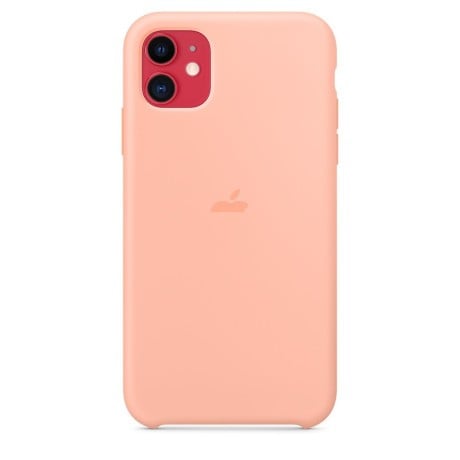 Силиконовый чехол Silicone Case Grapefruit на iPhone 11-премиальное качество