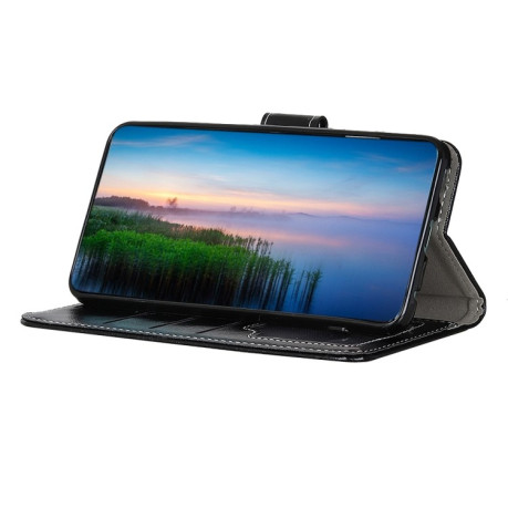 Чехол-книжка Magnetic Retro Crazy Horse Texture на Vivo S12 / V23 5G - черный