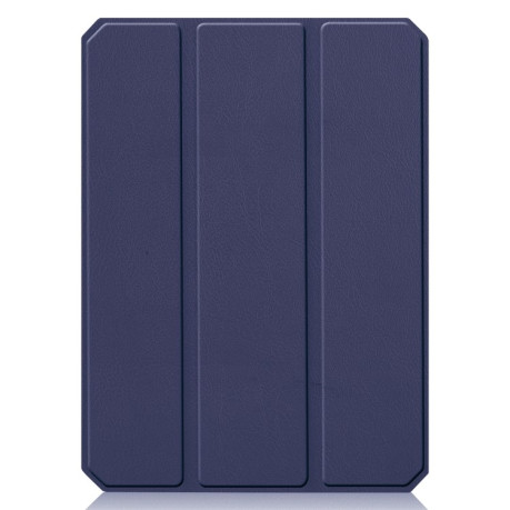 Чохол-книжка Custer Pattern Pure Color на iPad mini 6 - синій