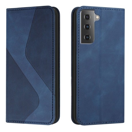 Чехол-книжка Skin Feel S-type для Samsung Galaxy S21 FE - синий