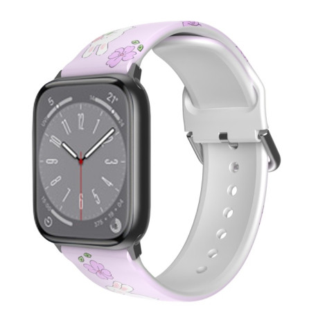 Силіконовий ремінець Breathable для Apple Watch Series 8/7 41mm / 40mm / 38mm - Rabbit