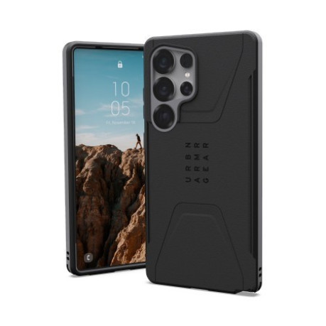 Оригінальний чохол UAG Civilian Magsafe для Samsung Galaxy S25 Ultra 5G - Black
