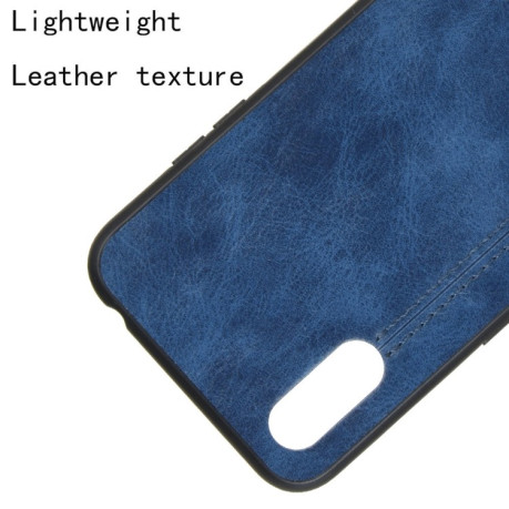 Ударозащитный чехол Sewing Cow Pattern на Samsung Galaxy A01-синий