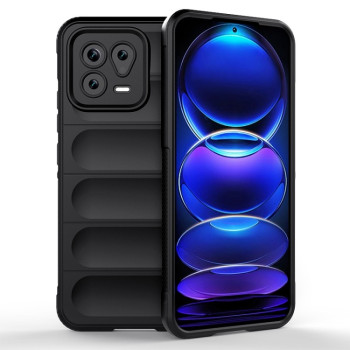 Силіконовий чохол Magic Flannel для Xiaomi 13 - чорний