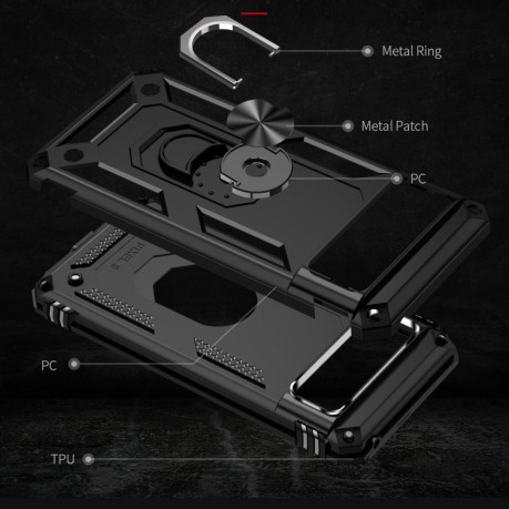 Протиударний чохол HMC 360 Degree Rotating Holder для Google Pixel 8 Pro - чорний