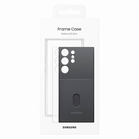 Оригінальний чохол Samsung Frame для Samsung Galaxy S23 Ultra - black (EF-MS918CBEGWW)