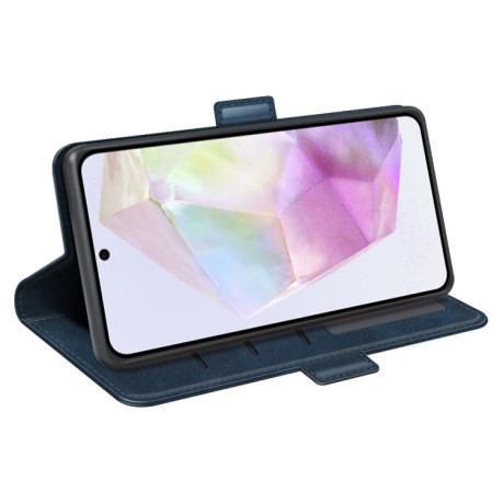 Чехол-книжка Dual-side Magnetic Buckle для Samsung Galaxy A36 - синий