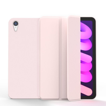 Чехол-книжка Matte 3-folding для iPad mini 6 - розовый