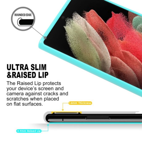 Противоударный чехол MERCURY GOOSPERY PEARL JELLY для Samsung Galaxy S22 Ultra 5G - светло-зеленый