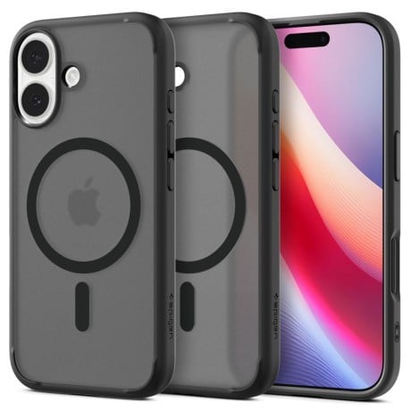 Оригинальный чехол Spigen Ultra Hybrid с MagSafe на iPhone 17 - Black