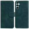 Чохол-книжка Skin Feel Pure Color для Samsung Galaxy M14 5G - зелений