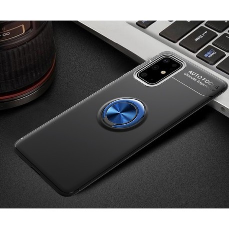 Протиударний чохол Lenuo на Samsung Galaxy A71 - чорно-синій