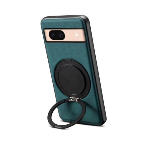 Чохол Denior A14 Skin Feel Rotating Holder MagSafe для Google Pixel 8a - синій