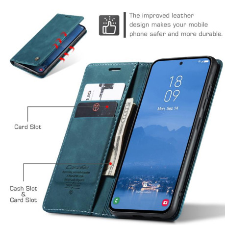 Чохол-книжка CaseMe-013 Multifunctional для Samsung Galaxy S25+ 5G - синій