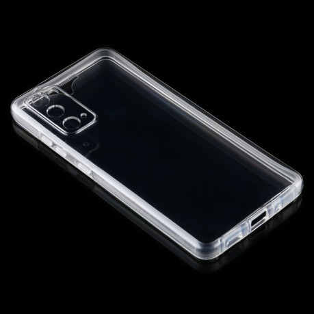 Двусторонний ультратонкий чехол Double-sided Full Coverage на Samsung Galaxy S20 FE - прозрачный