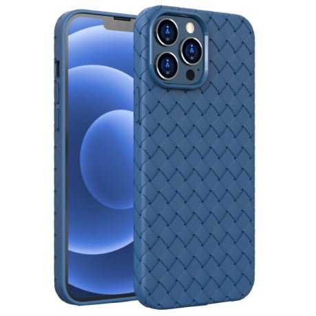 Противоударный чехол BV Woven для  iPhone 14 - синий