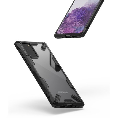 Оригінальний чохол Ringke Fusion X для Samsung Galaxy S20 Plus black (FUSG0042)