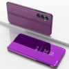 Чехол-книжка Clear View для Samsung Galaxy A24 4G/A25 5G - фиолетовый