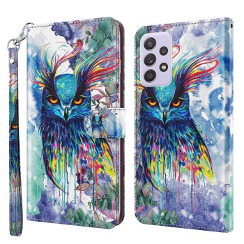 Чохол-книга 3D Painting для Samsung Galaxy A04S/A13/A13 5G - Watercolor Owl