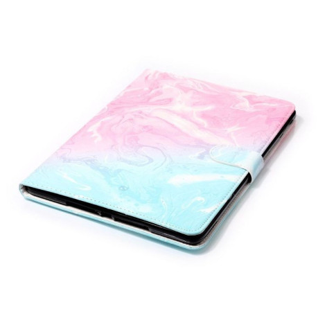 Чохол Colored Painting Wallet Stand на iPad 2017/2018 9.7/Air/Air 2/ - рожевий та синій